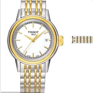 Womens Tissot Carson Two-Tone Bracelet Watch